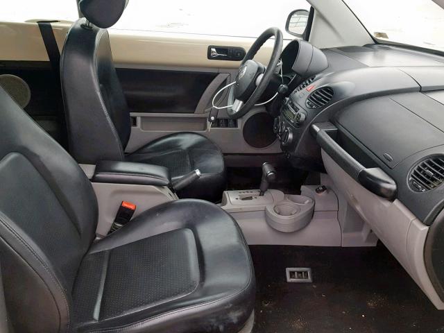 3VWCM31Y74M327650 - 2004 VOLKSWAGEN NEW BEETLE Krem foto 5