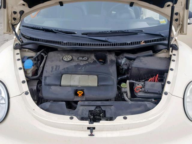 3VWCM31Y74M327650 - 2004 VOLKSWAGEN NEW BEETLE Krem foto 7