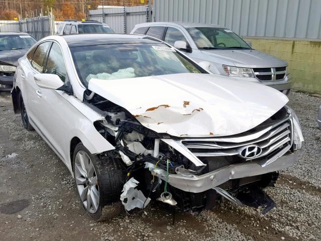 KMHFH4JG3DA327428 - 2013 HYUNDAI AZERA GLS WHITE photo 1