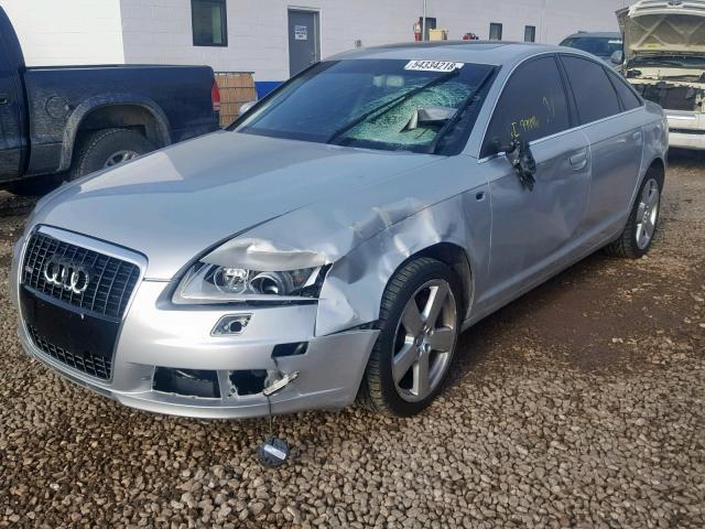 WAUDH74F98N162531 - 2008 AUDI A6 3.2 QUA SILVER photo 2