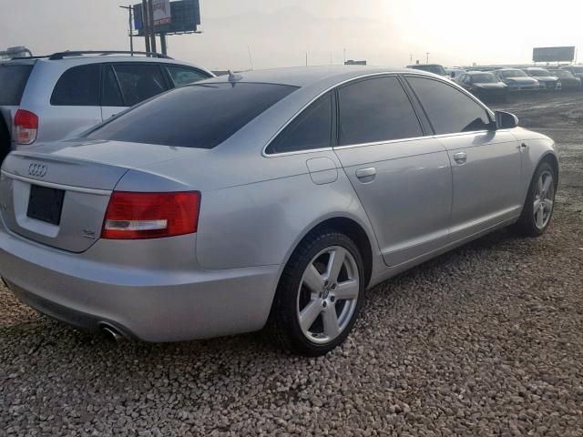 WAUDH74F98N162531 - 2008 AUDI A6 3.2 QUA SILVER photo 4