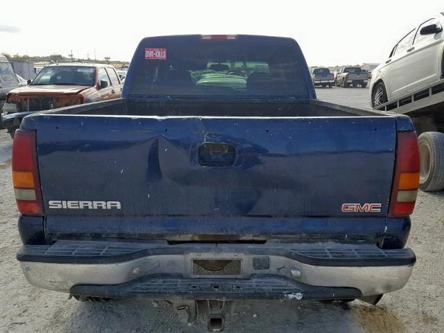 1GTHC23U52F109395 - 2002 GMC SIERRA C25 BLUE photo 6