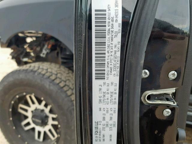 3C63R3CL4FG657440 - 2015 RAM 3500 ST BLACK photo 10