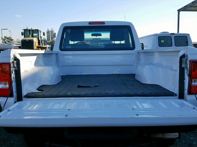 1FTKR1AD6APA74019 - 2010 FORD RANGER WHITE photo 6