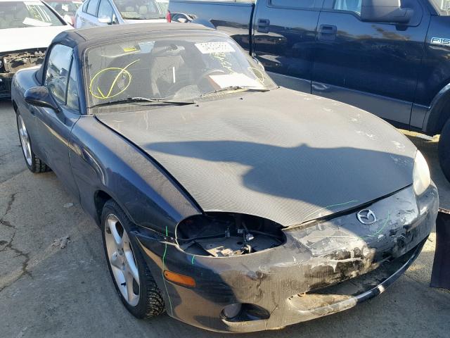 JM1NB353330301015 - 2003 MAZDA MX-5 MIATA BLACK photo 1