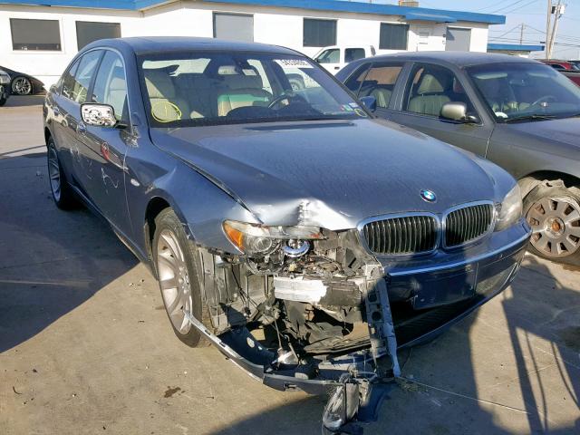 WBAHL83506DT04492 - 2006 BMW 750 I BLUE photo 1