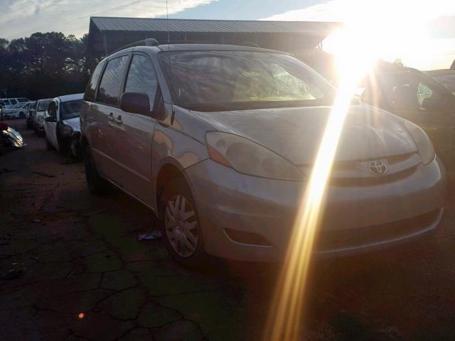 5TDZA23C96S467705 - 2006 TOYOTA SIENNA CE SILVER photo 1