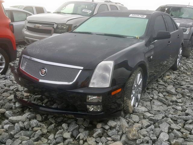 1G6DW677950156277 - 2005 CADILLAC STS BLACK photo 2