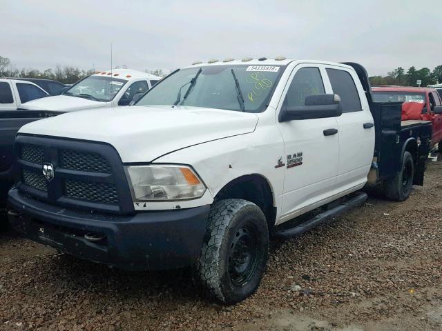 3C7WR9CL1DG529312 - 2013 RAM 3500 WHITE photo 2