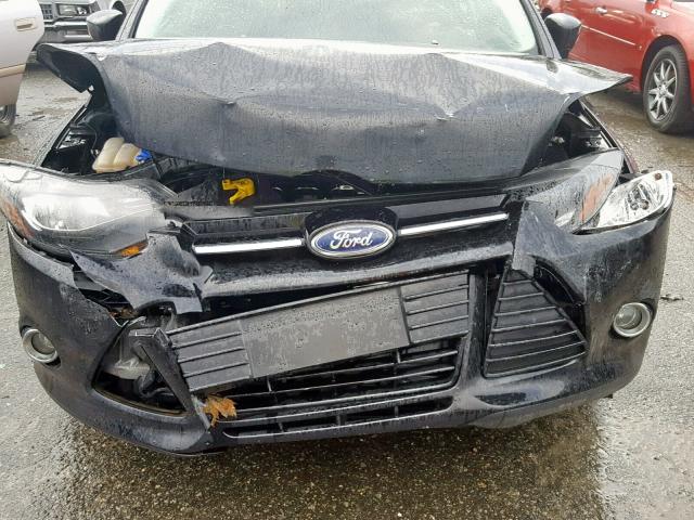 1FADP3N23EL428651 - 2014 FORD FOCUS TITA BLACK photo 9