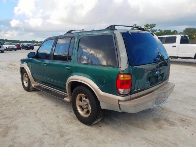 1FMZU32P6XUA10957 - 1999 FORD EXPLORER GREEN photo 3