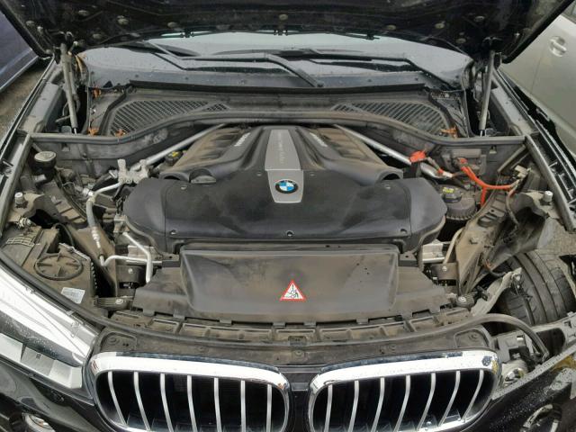 5UXKU6C51H0S82599 - 2017 BMW X6 XDRIVE5 BLACK photo 7