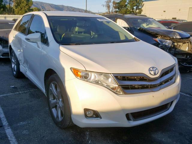 4T3ZK3BB9DU061379 - 2013 TOYOTA VENZA LE WHITE photo 1