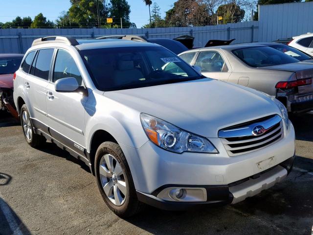 4S4BRDKC0C2300266 - 2012 SUBARU OUTBACK 3. WHITE photo 1