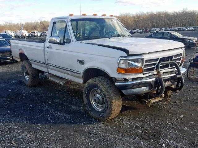 1FTHF36F5VEB99300 - 1997 FORD F350 WHITE photo 1