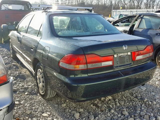 1HGCF86651A123036 - 2001 HONDA ACCORD VAL GREEN photo 3