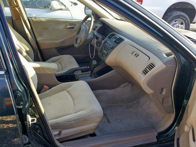 1HGCF86651A123036 - 2001 HONDA ACCORD VAL GREEN photo 5