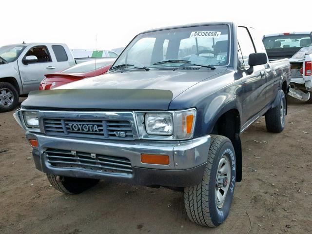 JT4VN13D2M5070426 - 1991 TOYOTA PICKUP 1/2 BLUE photo 2