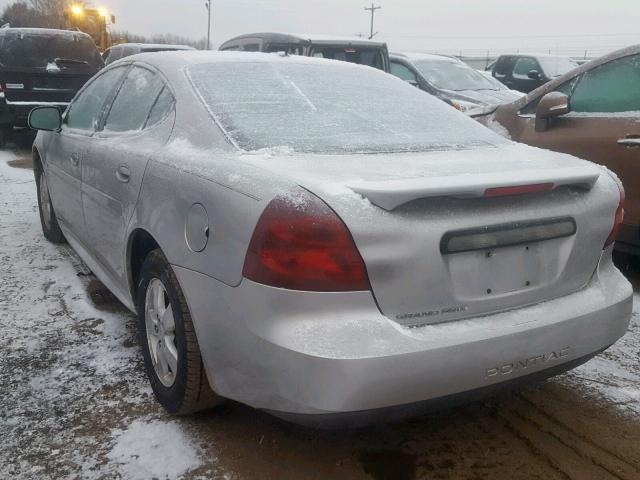 2G2WP582361310444 - 2006 PONTIAC GRAND PRIX SILVER photo 3