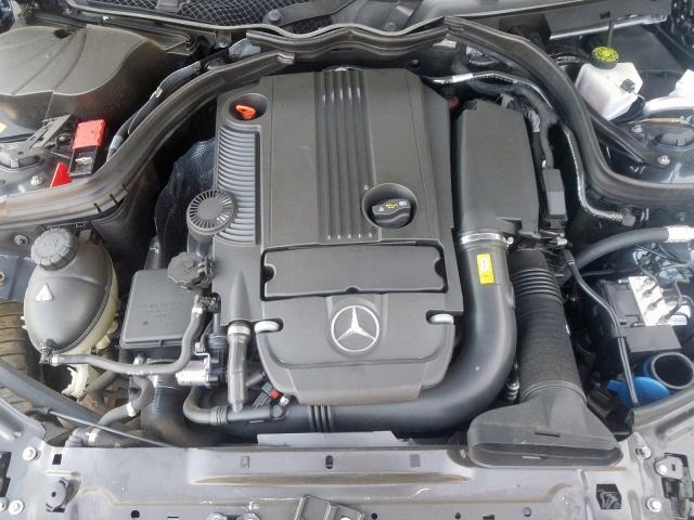 WDDGF4HBXER314399 - 2014 MERCEDES-BENZ C 250 BLACK photo 7