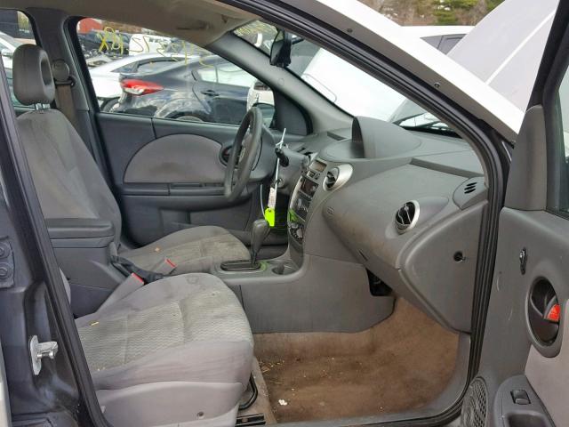 1G8AJ55F87Z132712 - 2007 SATURN ION LEVEL SILVER photo 5