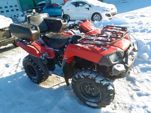 JKAVFED138B524130 - 2008 KAWASAKI KVF650 D RED photo 1