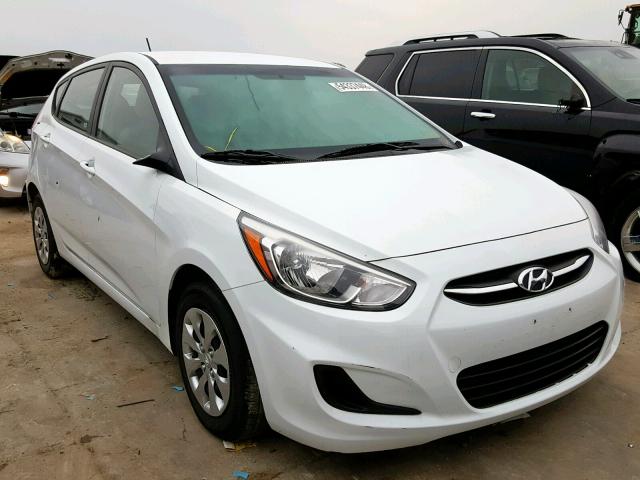 KMHCT5AE2HU315555 - 2017 HYUNDAI ACCENT SE WHITE photo 1