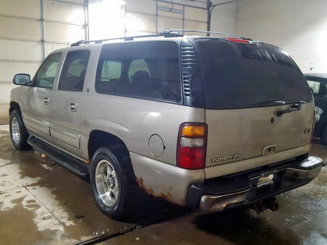 1GKFK16Z53J238512 - 2003 GMC YUKON XL K TAN photo 3