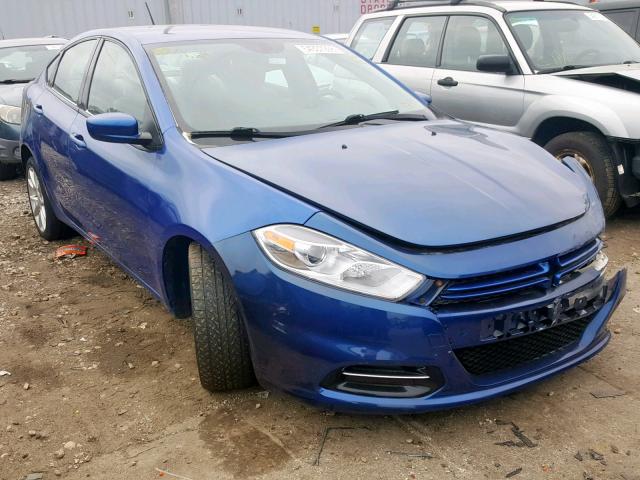 1C3CDFBA2DD137759 - 2013 DODGE DART SXT BLUE photo 1