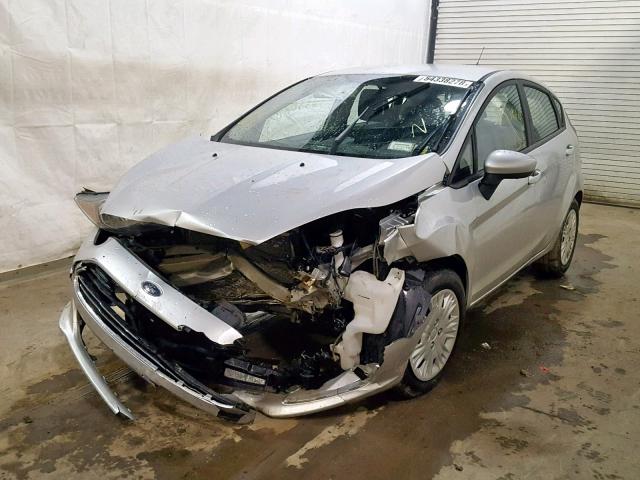 3FADP4TJ2GM144025 - 2016 FORD FIESTA S SILVER photo 10