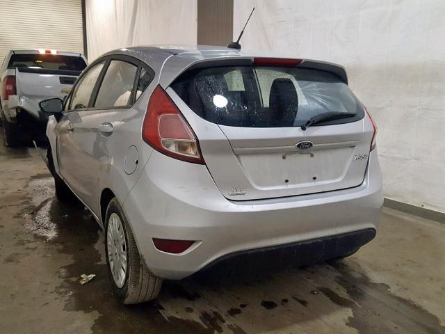 3FADP4TJ2GM144025 - 2016 FORD FIESTA S SILVER photo 3