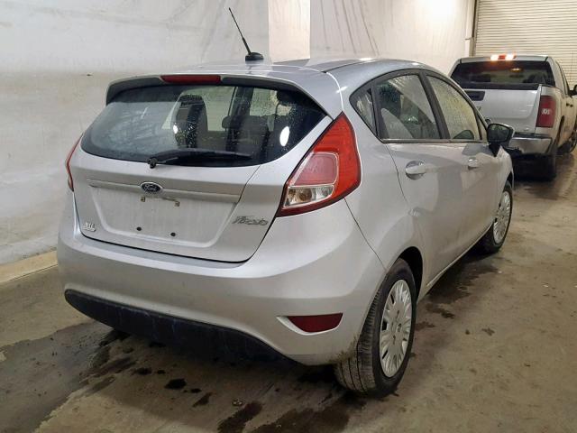 3FADP4TJ2GM144025 - 2016 FORD FIESTA S SILVER photo 4