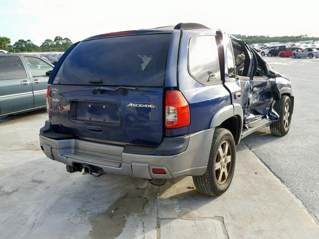 4NUDS13S142104039 - 2004 ISUZU ASCENDER S 蓝色 照片 4