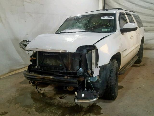 1GKFK16357J299571 - 2007 GMC YUKON XL K WHITE photo 2