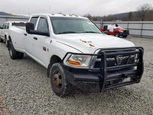 3C63DRGL1CG153340 - 2012 DODGE RAM 3500 S WHITE photo 1