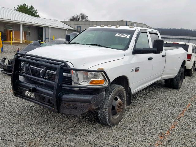 3C63DRGL1CG153340 - 2012 DODGE RAM 3500 S WHITE photo 2