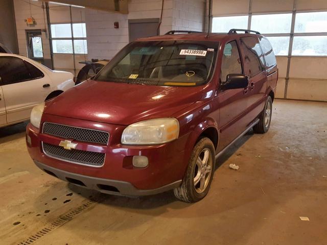 1GNDV23L15D288784 - 2005 CHEVROLET UPLANDER L BURGUNDY photo 2