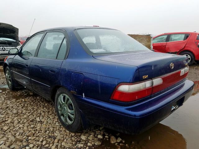 1NXBB02E5TZ406392 - 1996 TOYOTA COROLLA DX BLUE photo 3