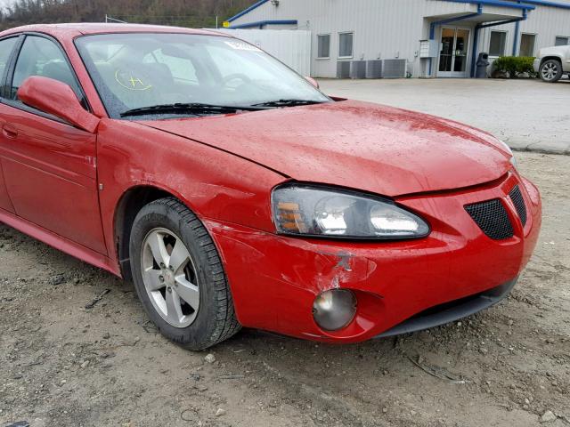 2G2WP552771188113 - 2007 PONTIAC GRAND PRIX წითელი ფოტო 9