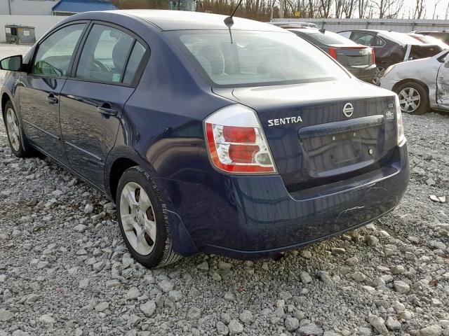 3N1AB61E69L656590 - 2009 NISSAN SENTRA 2.0 BLUE photo 3