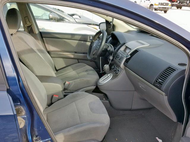 3N1AB61E69L656590 - 2009 NISSAN SENTRA 2.0 BLUE photo 5