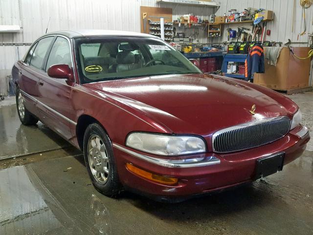 1G4CW54K014200287 - 2001 BUICK PARK AVENU MAROON photo 1