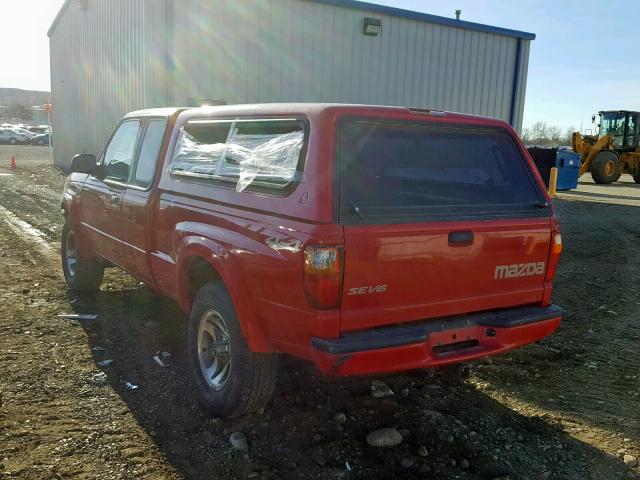 4F4ZR17U31TM11363 - 2001 MAZDA B3000 CAB RED photo 3