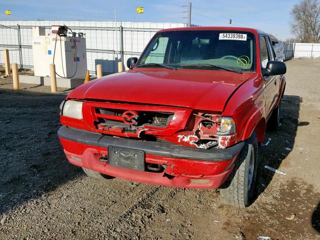 4F4ZR17U31TM11363 - 2001 MAZDA B3000 CAB RED photo 9