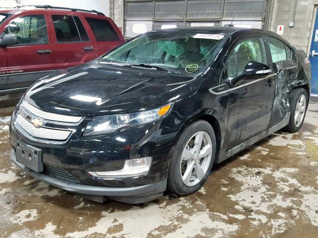 1G1RB6E41FU104796 - 2015 CHEVROLET VOLT BLACK photo 2