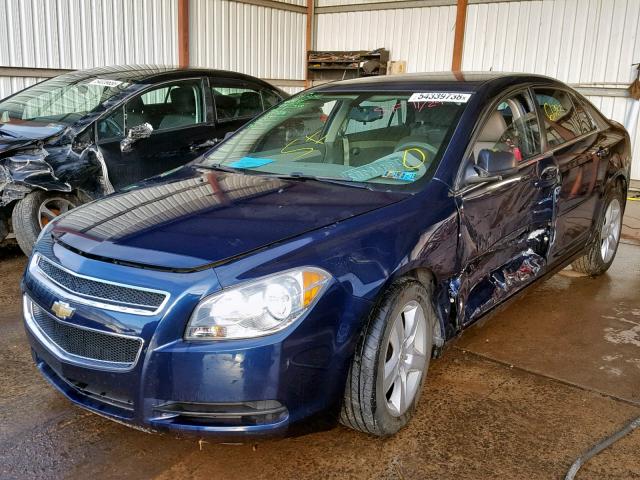 1G1ZB5EB8AF161602 - 2010 CHEVROLET MALIBU LS 蓝色 照片 2