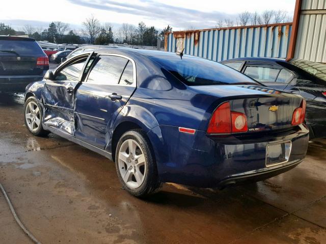 1G1ZB5EB8AF161602 - 2010 CHEVROLET MALIBU LS 蓝色 照片 3