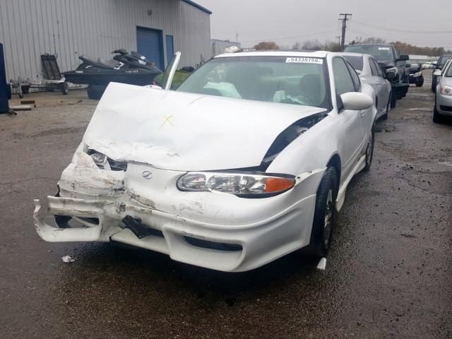 1G3NL12E42C190527 - 2002 OLDSMOBILE ALERO GL  photo 2