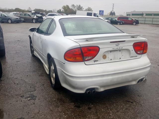 1G3NL12E42C190527 - 2002 OLDSMOBILE ALERO GL  photo 3