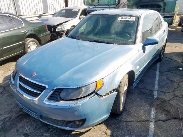 YS3ED49GX83511333 - 2008 SAAB 9-5 2.3T BLUE photo 2